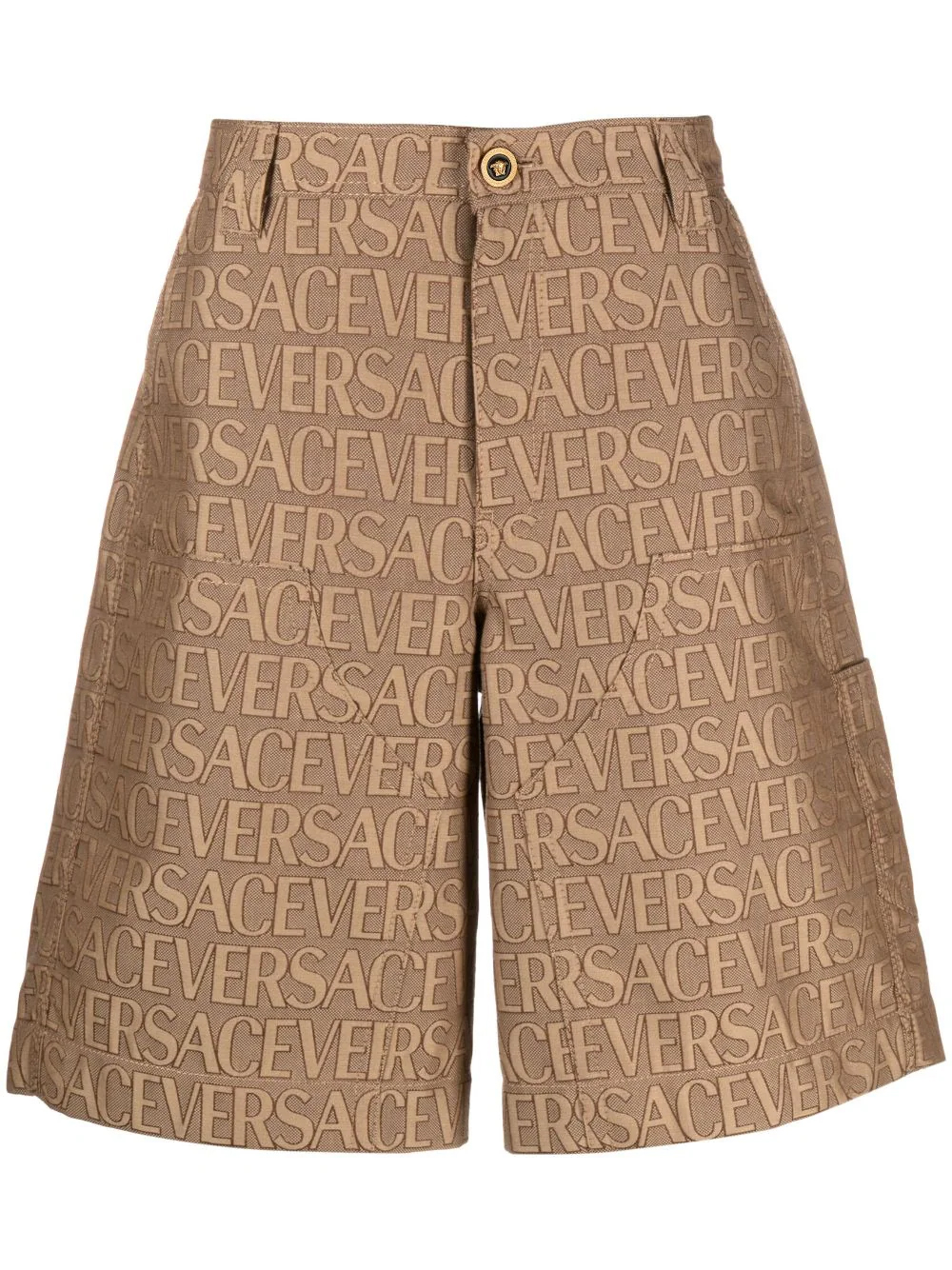 Versace Allover jacquard bermuda shorts